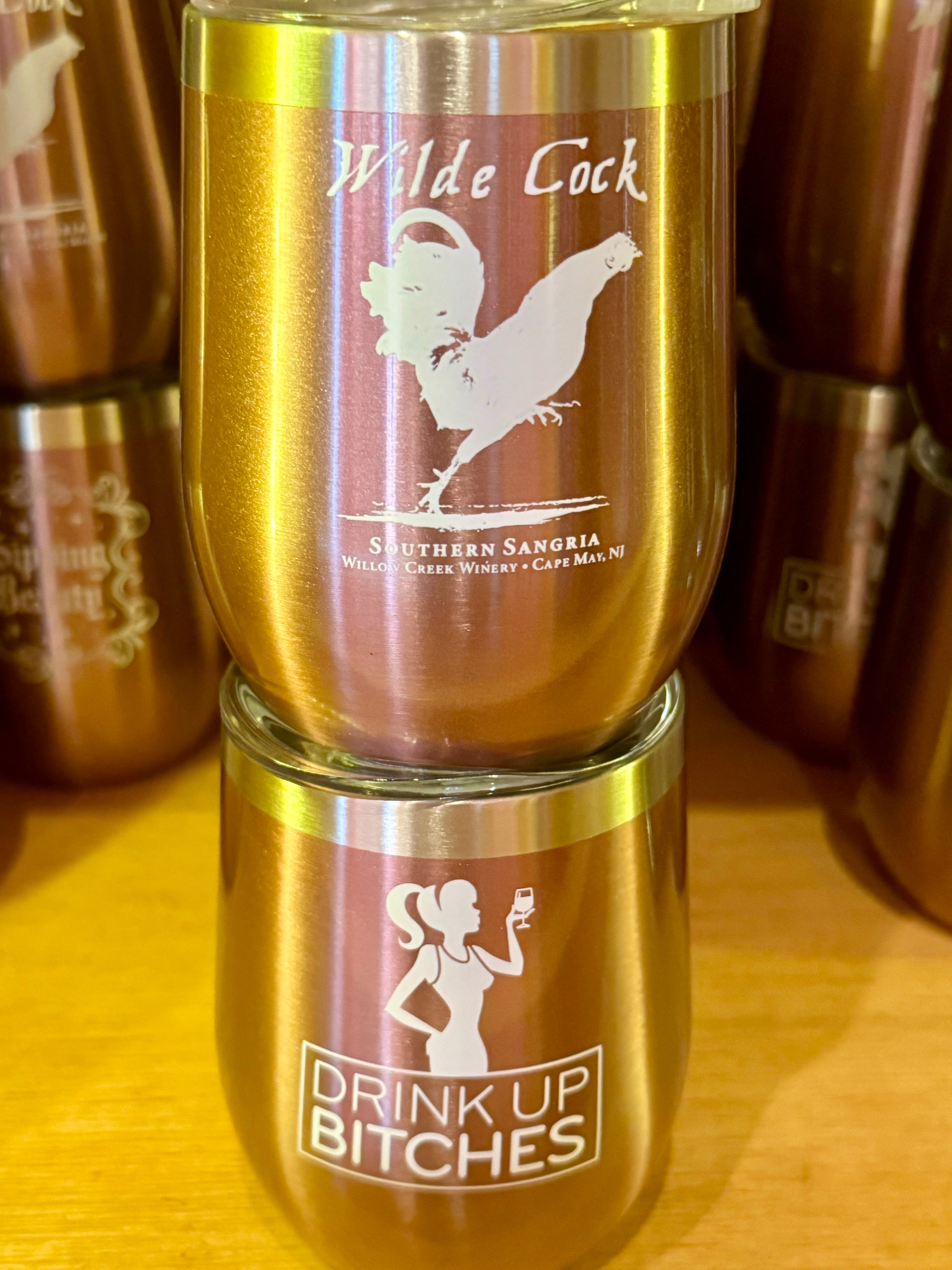 Wilde Cock Logo Tumblers