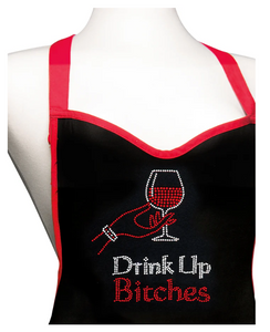Rhinestone Sweetheart Apron