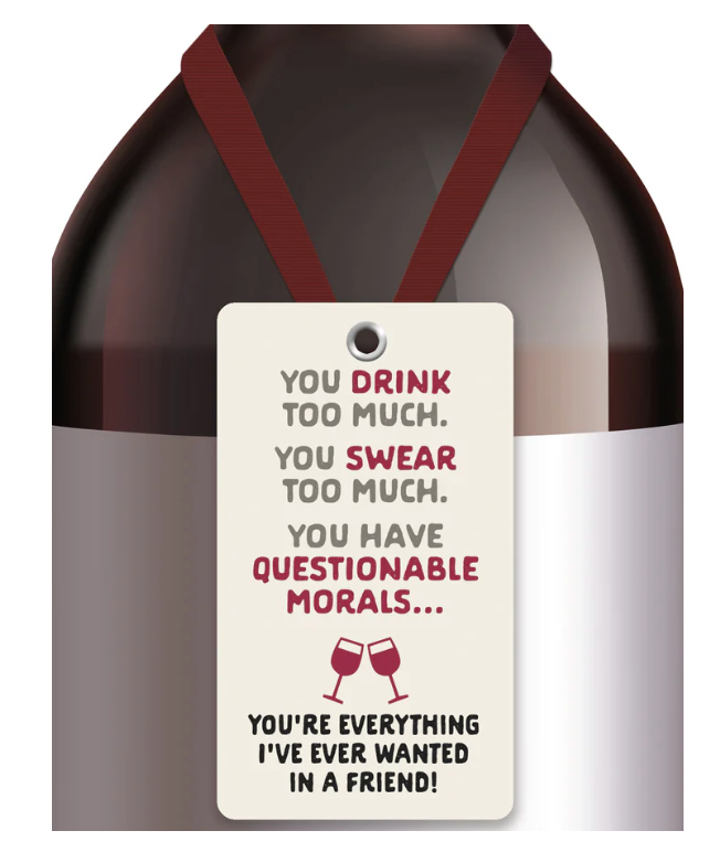 Wine Bottle Gift Tags