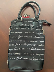 Wine Words 2 Bottle Insulated Bag